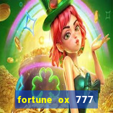 fortune ox 777 fortuna 77